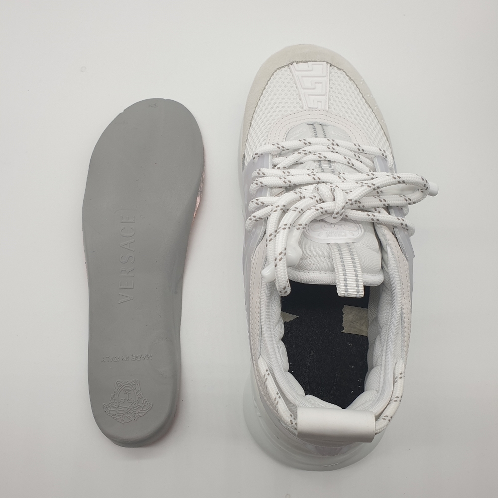 Versace Chain Reaction 2 Chainz Sneakers bianco DSU7071E - Picture 8 of 10